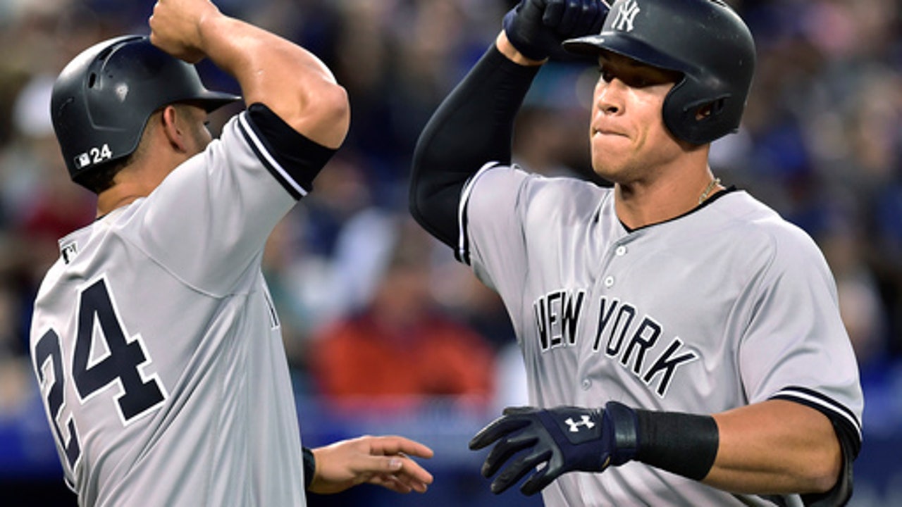 Donaldson 2 HRs, Blue Jays beat Yankees 7-5; Judge hits 18th (Jun 02, 2017)